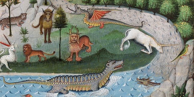 Afbeelding van mythische dieren